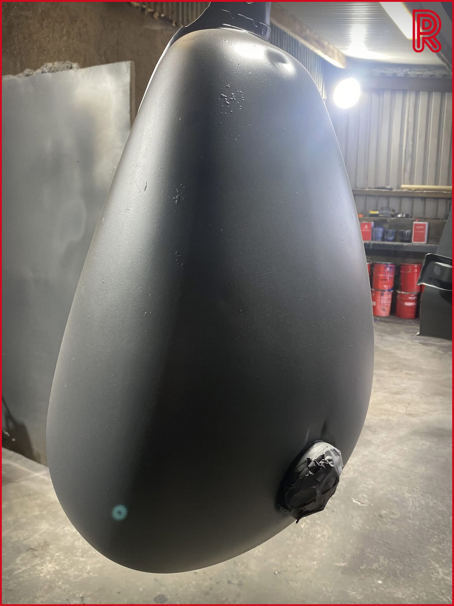 Tank Refinish before