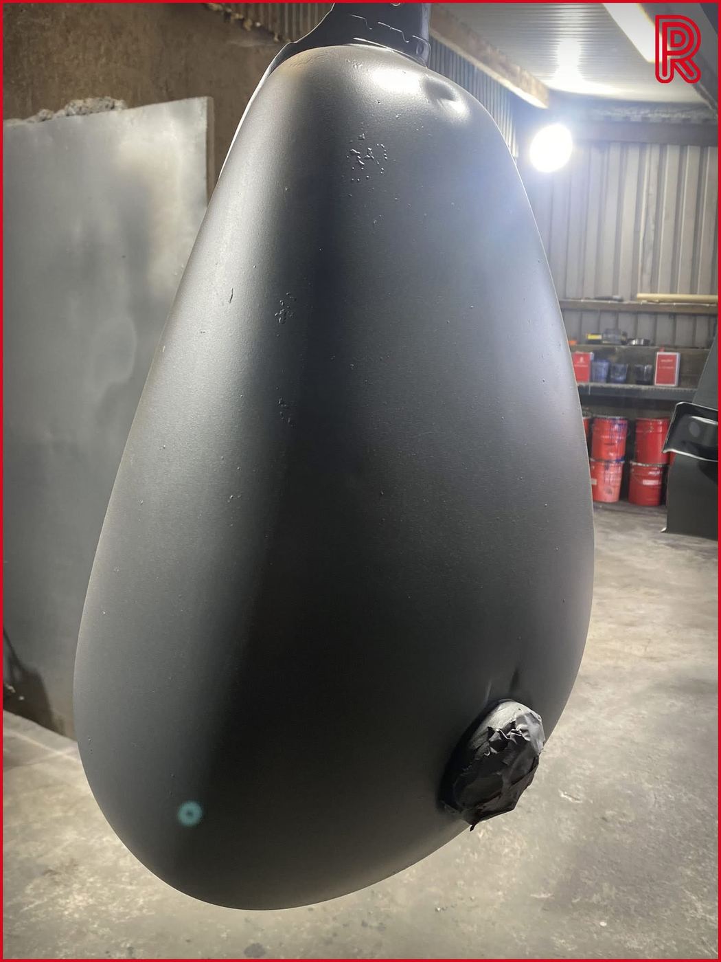 Tank Refinish before