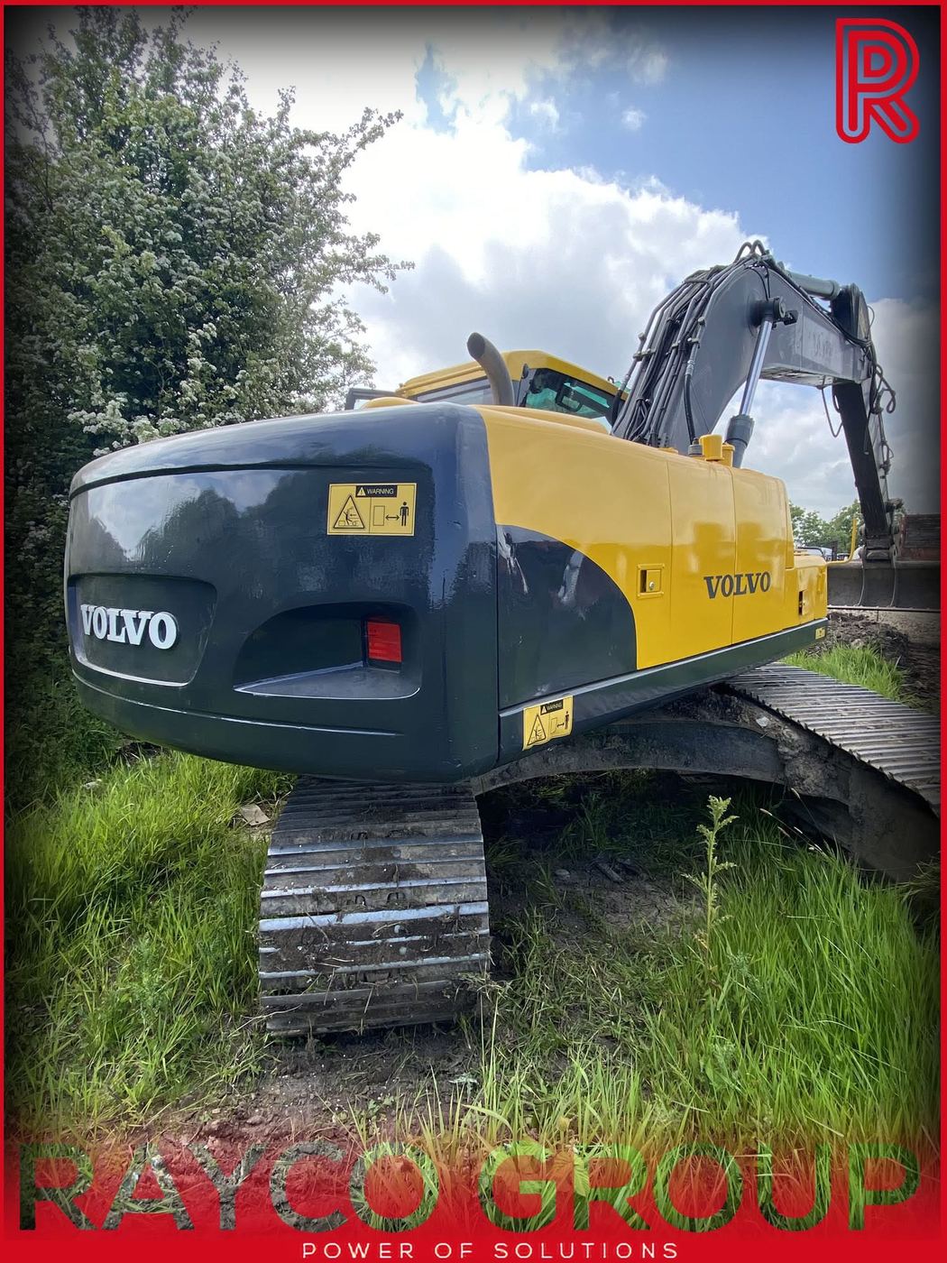 Volvo Excavator Restoration after